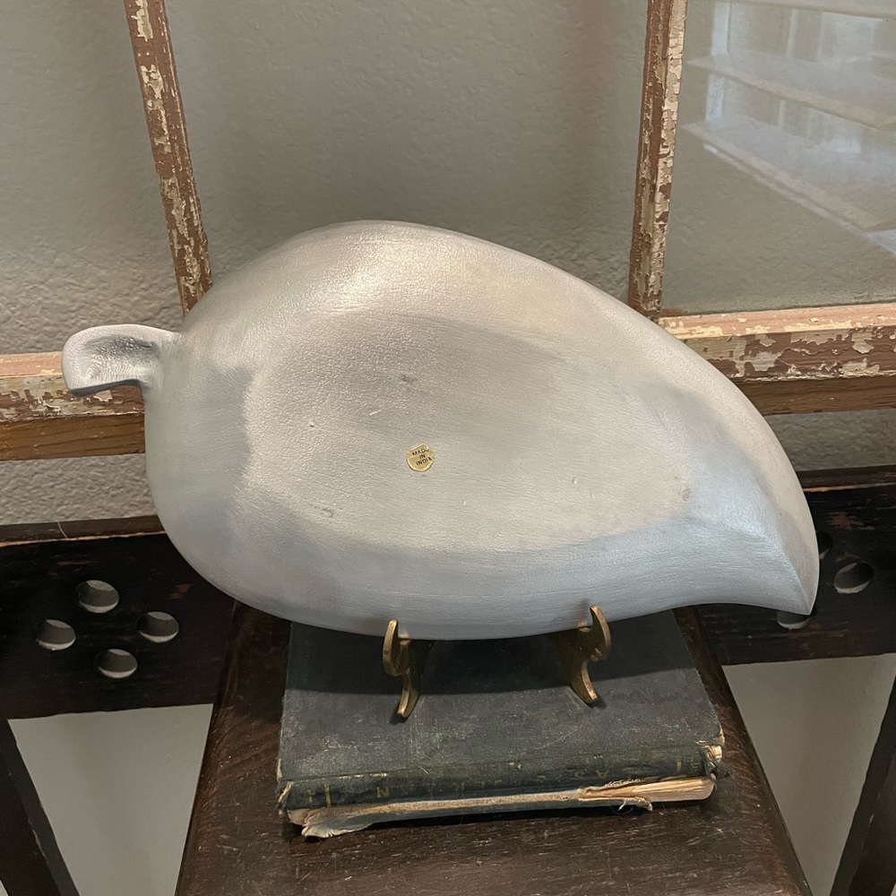 Silver leaf platter - Picture 2 of 3